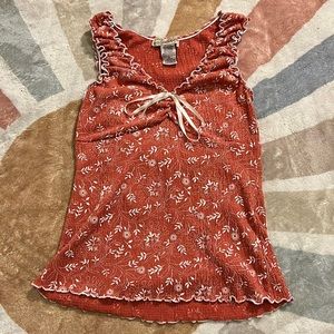 Vintage y2k babydoll tank top